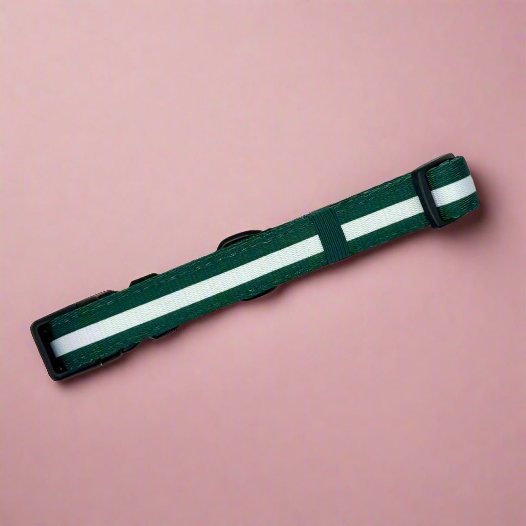 PupClub Couture Dog Collar - Forest Green