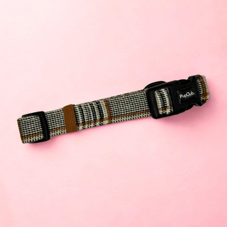 PupClub Couture Dog Collar - Foxbury Plaid