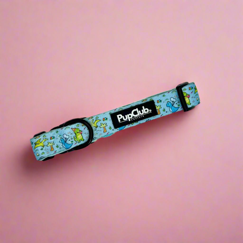 PupClub Couture Dog Collar - Jurassic Party