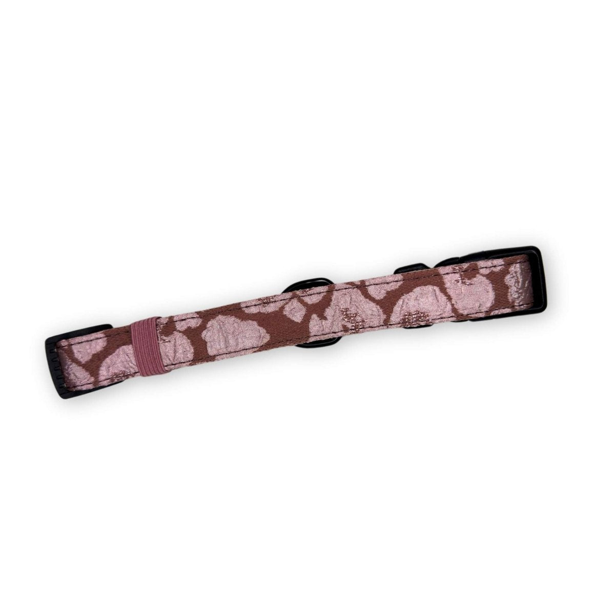 PupClub Couture Luxe Mocha Petals Dog Collar