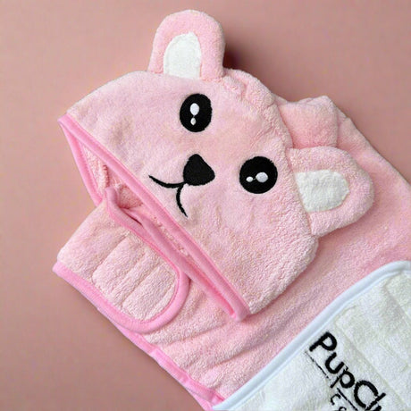 PupClub Couture Drying Robe - Pink