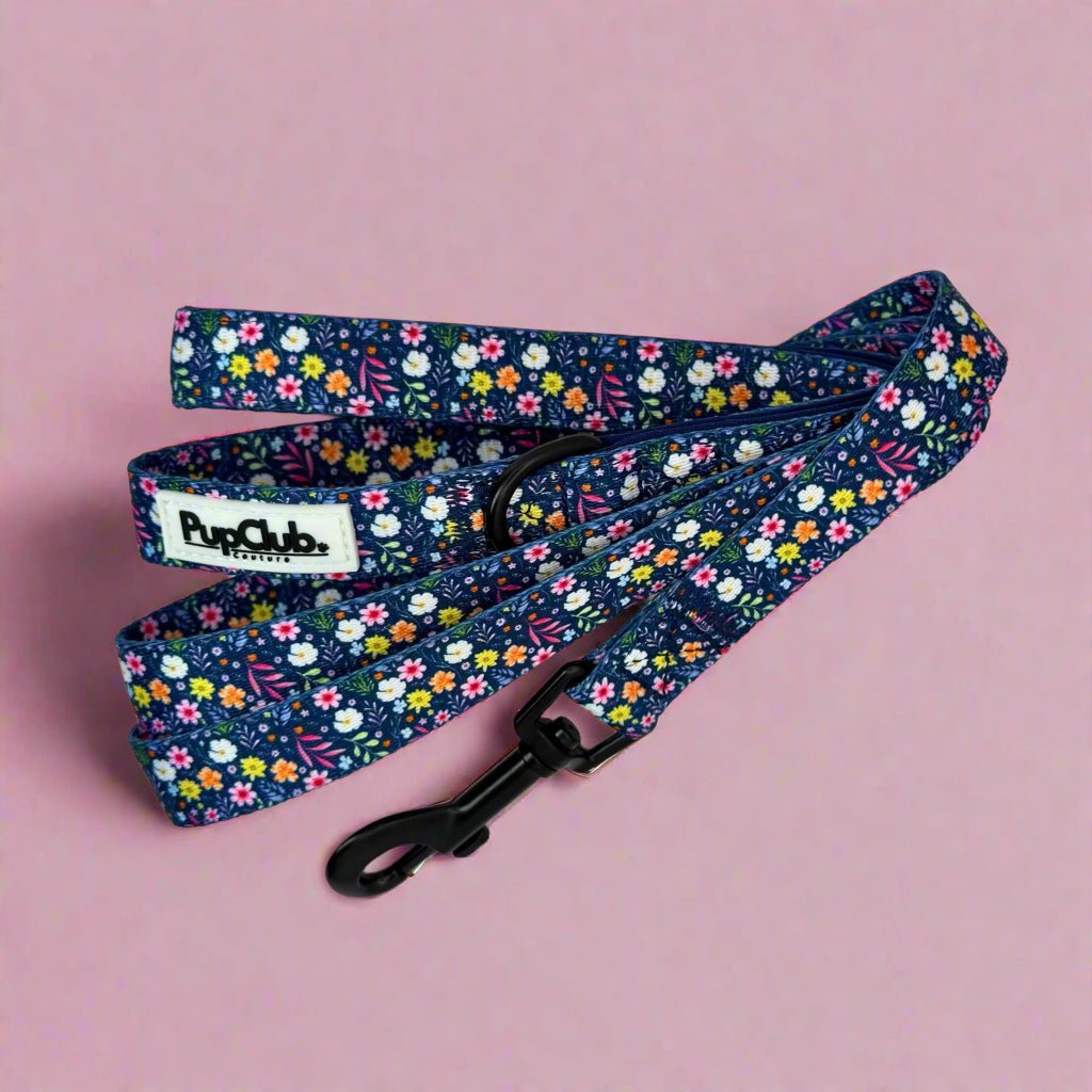 PupClub Couture Dog Lead - Summer Meadow