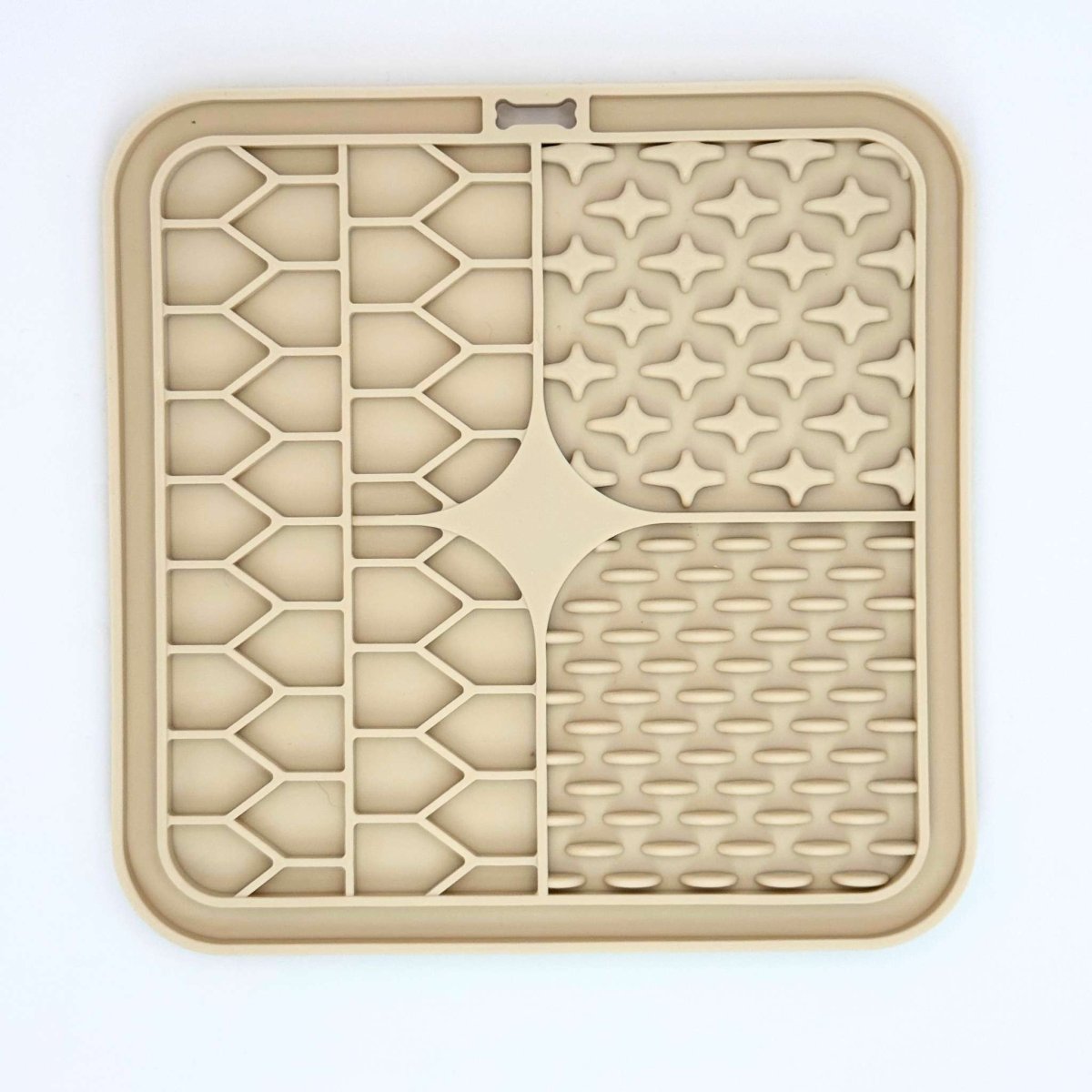 PupClub Couture Dog Lick Mat - Cream