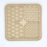 PupClub Couture Dog Lick Mat - Cream