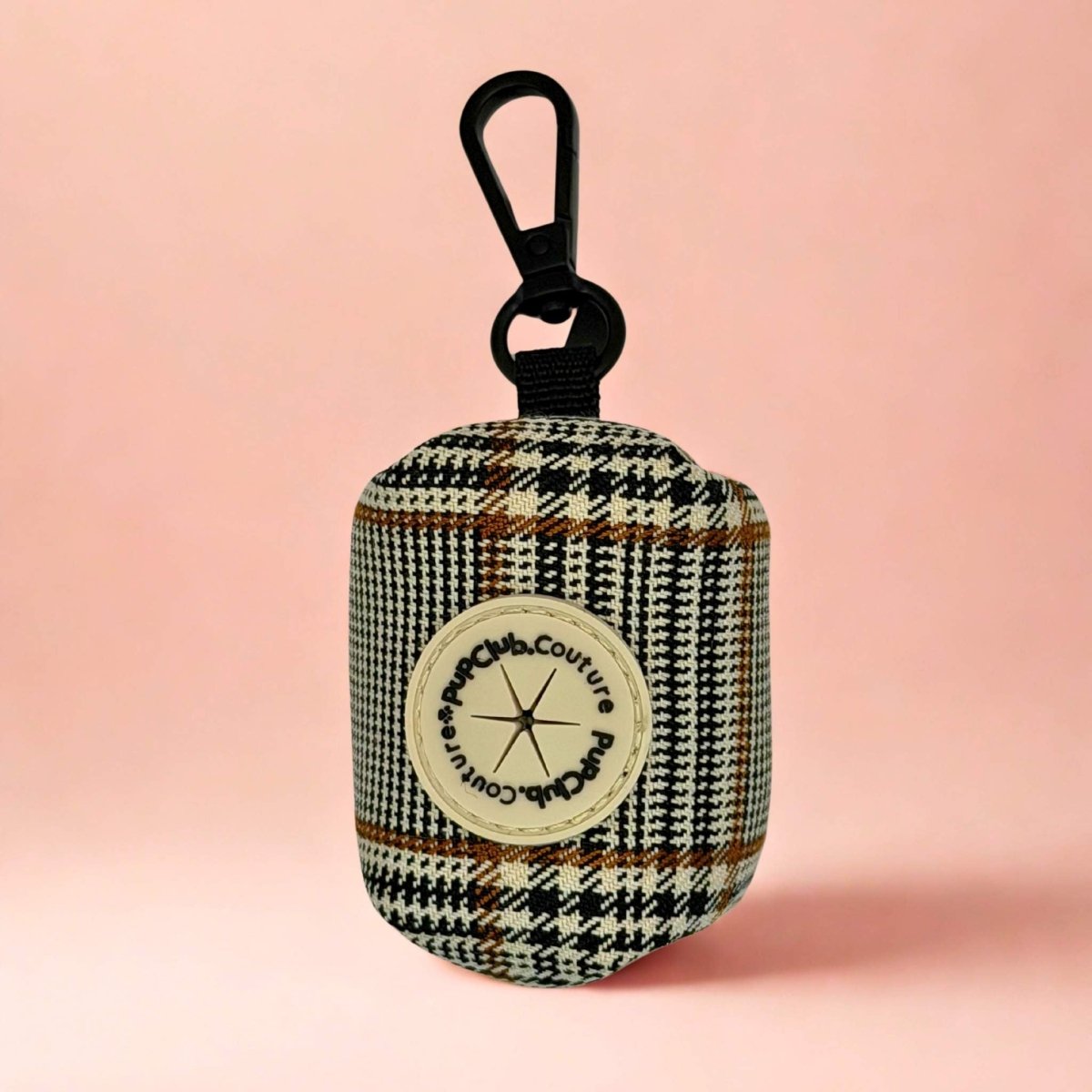 PupClub Couture Poo Bag Holder - Foxbury Plaid