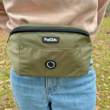 PupClub Couture Dog Walking Bum Bag - Khaki Green