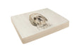 Christine Varley Luxury Printed Dog Bed - Shih Tzu  Barking Beds   