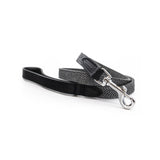 Ralph & Co The Balmoral Herringbone & Leather Dog Lead Grey