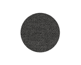 Ralph & Co The Balmoral Herringbone Flat Pillow Dog Bed - Grey
