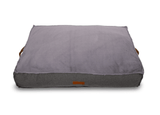 Ralph & Co The Balmoral Herringbone Flat Pillow Dog Bed - Grey
