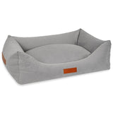 Ralph & Co The Highclere Luxury Memory Foam Bolster Dog Bed - Grey