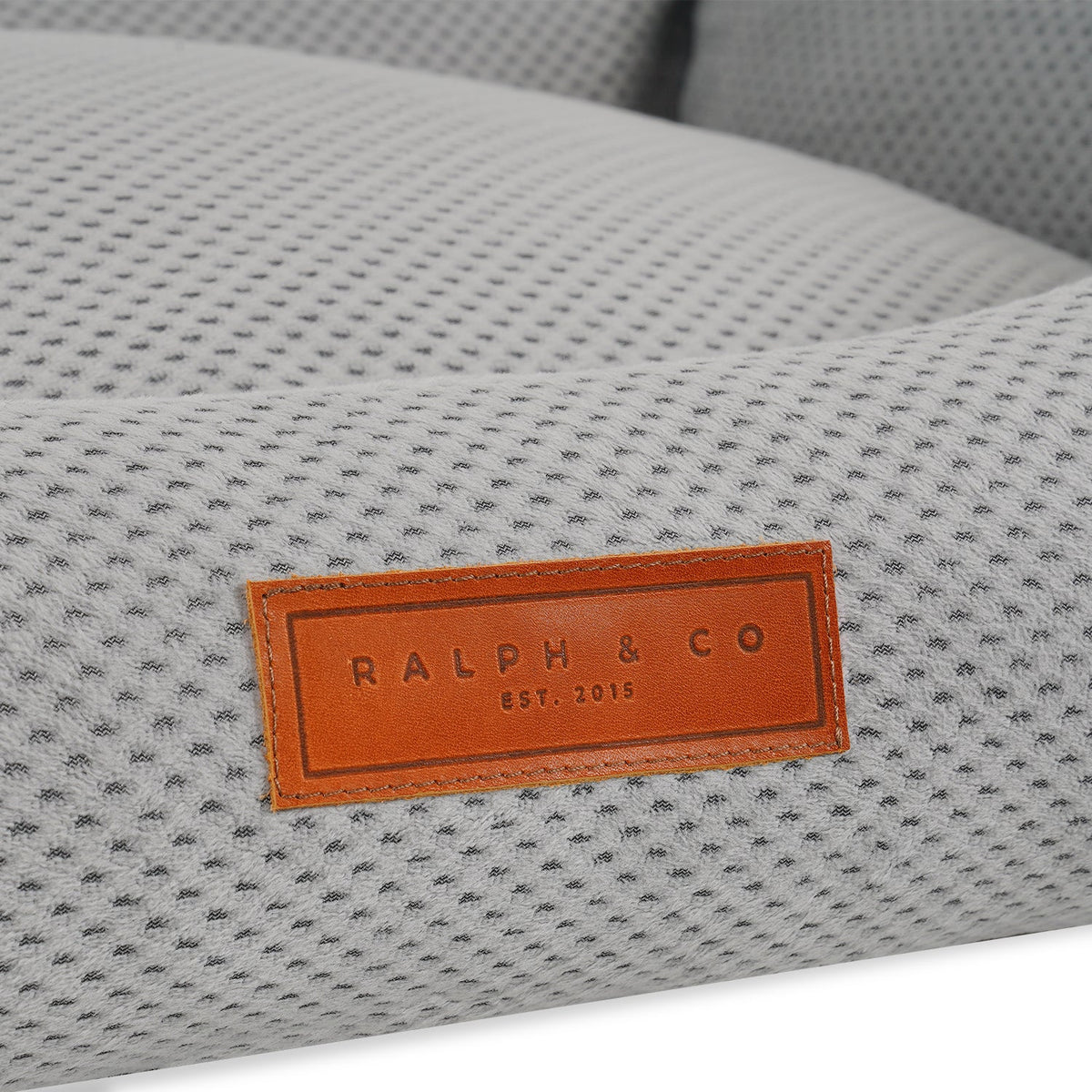 Ralph & Co The Highclere Luxury Memory Foam Bolster Dog Bed - Grey