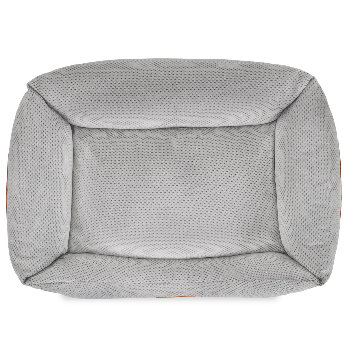 Ralph & Co The Highclere Luxury Memory Foam Bolster Dog Bed - Grey