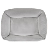 Ralph & Co The Highclere Luxury Memory Foam Bolster Dog Bed - Grey
