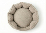 Ralph & Co The Cotswold High Wall Bouclé Dog Bed Oatmeal