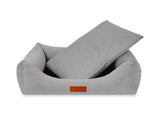 Ralph & Co The Highclere Luxury Memory Foam Bolster Dog Bed - Grey
