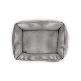 Ralph & Co The Kensington Houndstooth Bolster Dog Bed