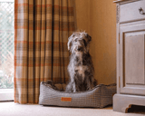 Ralph & Co The Kensington Houndstooth Bolster Dog Bed
