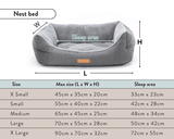 Ralph & Co The Marlow Memory Foam Bolster Dog Bed - Tartan