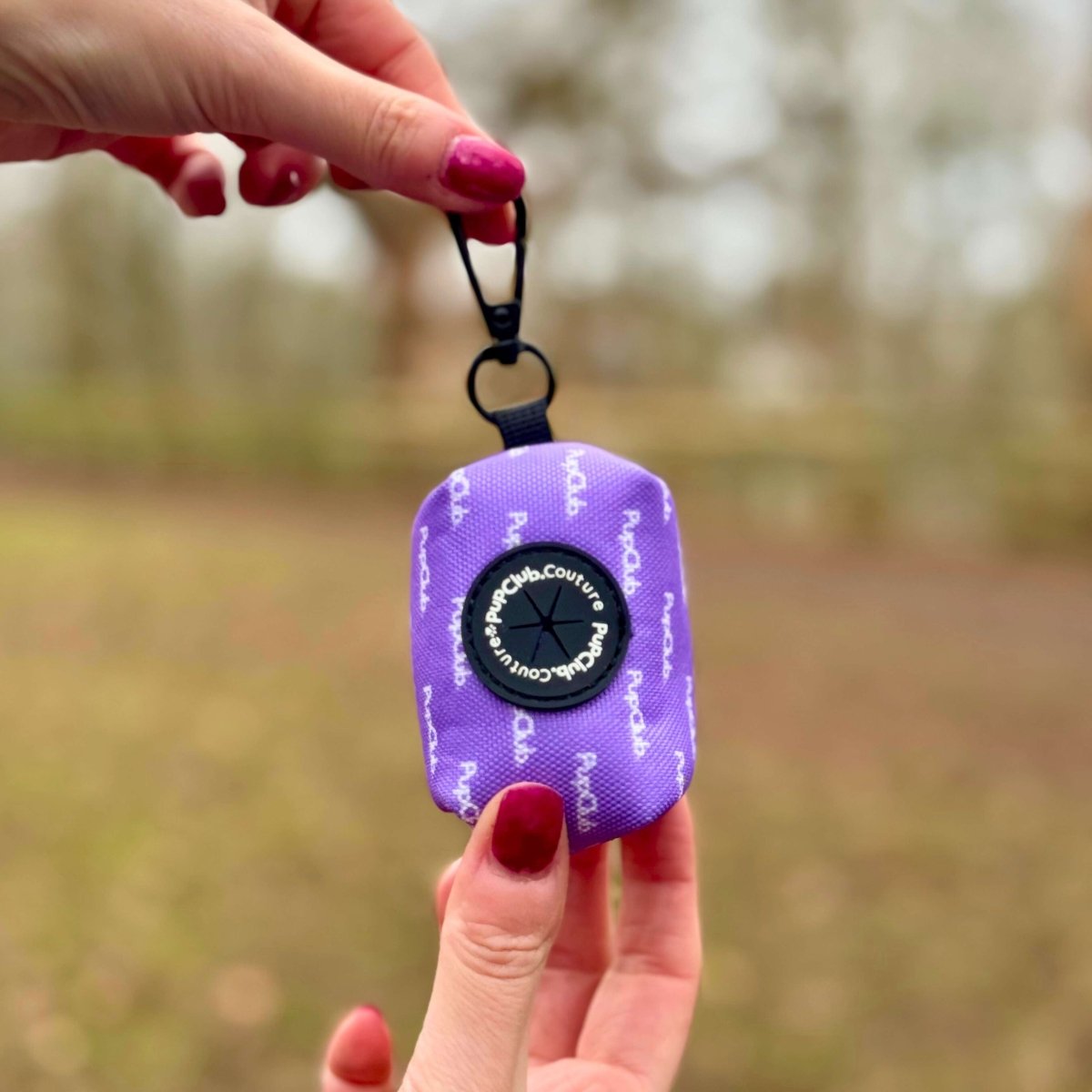 PupClub Couture Poo Bag Holder - Lilac Blush