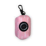 PupClub Couture Poo Bag Holder - Pastel Pink