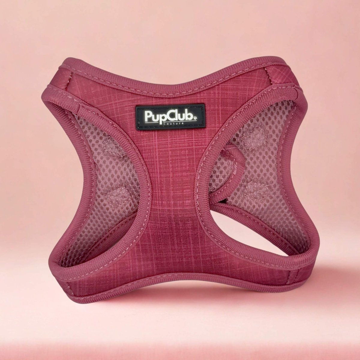 PupClub Couture Puppy step-in Harness - Berry Red