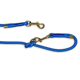 PupClub Couture 5ft Rope Dog Lead Blue