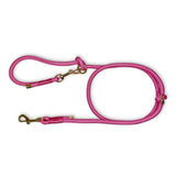 PupClub Couture 5ft Rope Dog Lead Pink