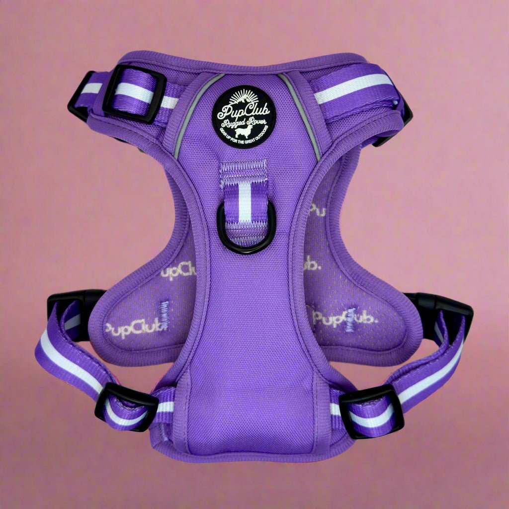 PupClub Couture Rugged Rover Harness - Lilac Blush