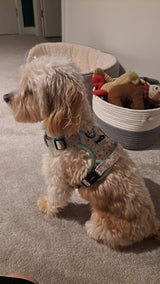PupClub Couture Rugged Rover Harness - Woodland Friends