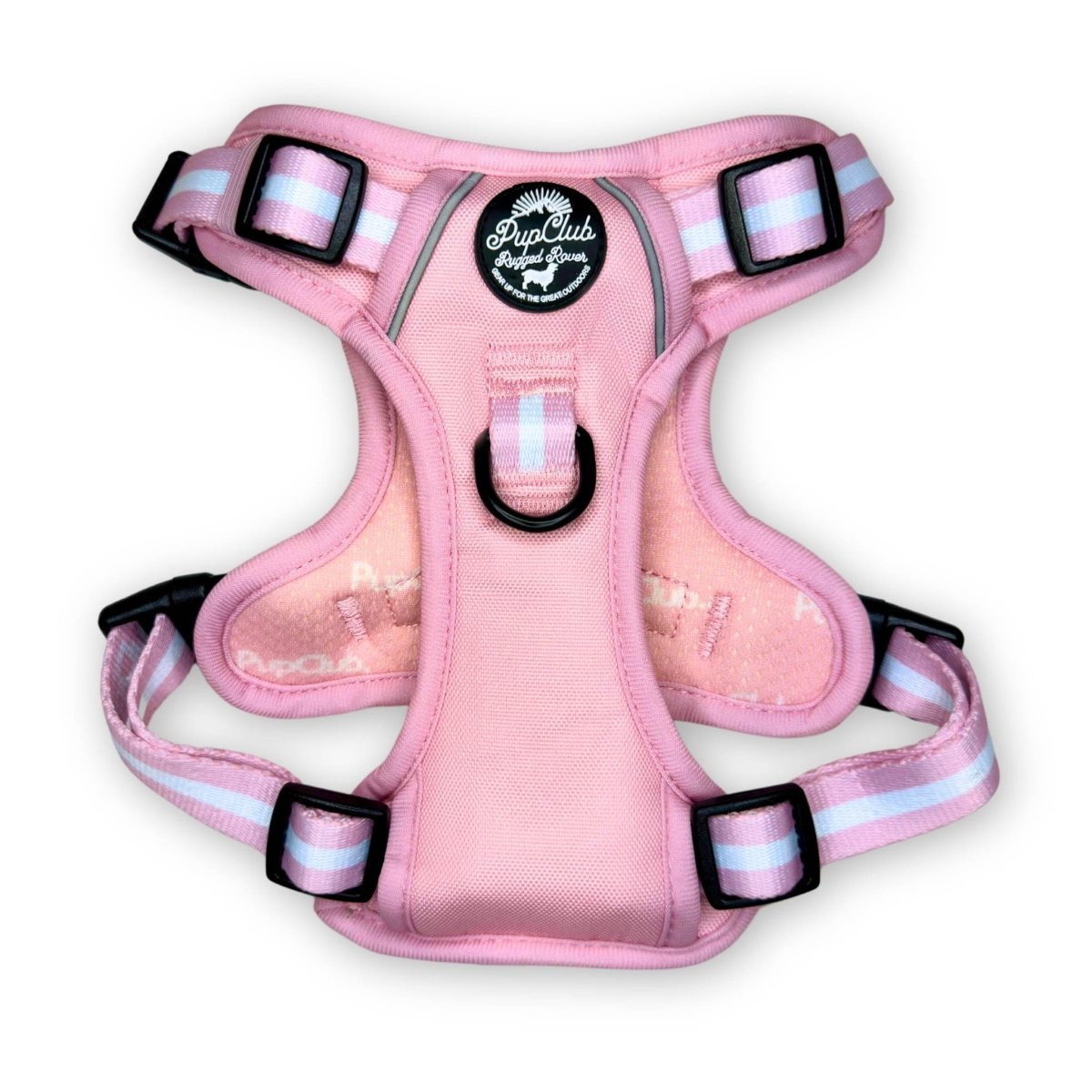 PupClub Couture Rugged Rover Dog Harness - Pastel Pink