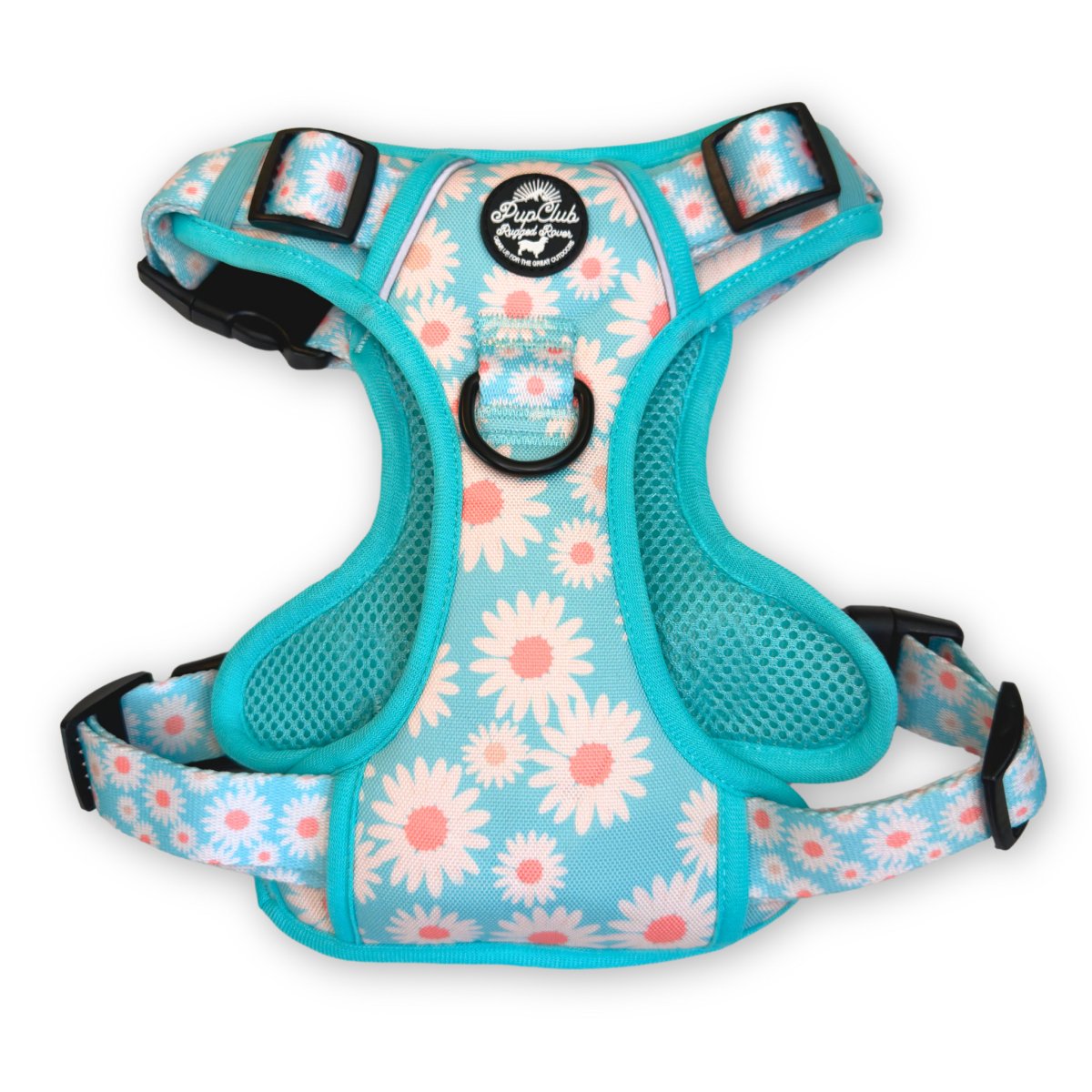 PupClub Couture Rugged Rover Harness - Pastel Daisy