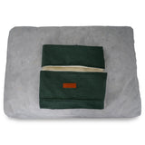 Ralph & Co The Richmond Flat Pillow Dog Bed - Green