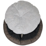 Ralph & Co The Lincoln Herringbone Tweed Calming Donut Dog Bed