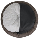 Ralph & Co The Lincoln Herringbone Tweed Calming Donut Dog Bed