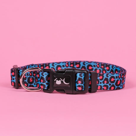 SnazzyTails Willow Dog Collar Leopard Print