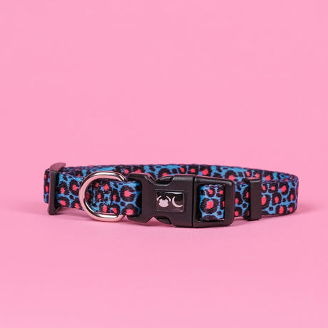 SnazzyTails Willow Dog Collar Leopard Print