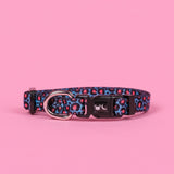 SnazzyTails Willow Dog Collar Leopard Print